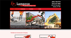 Desktop Screenshot of lamproeconstruction.com